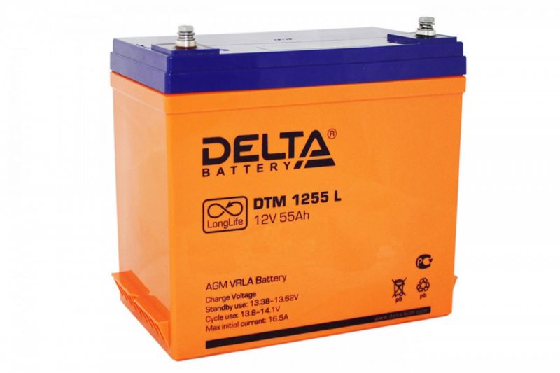 Аккумуляторная батарея DELTA DTM 1255 L Аккумуляторная батарея DELTA DTM 1255 L